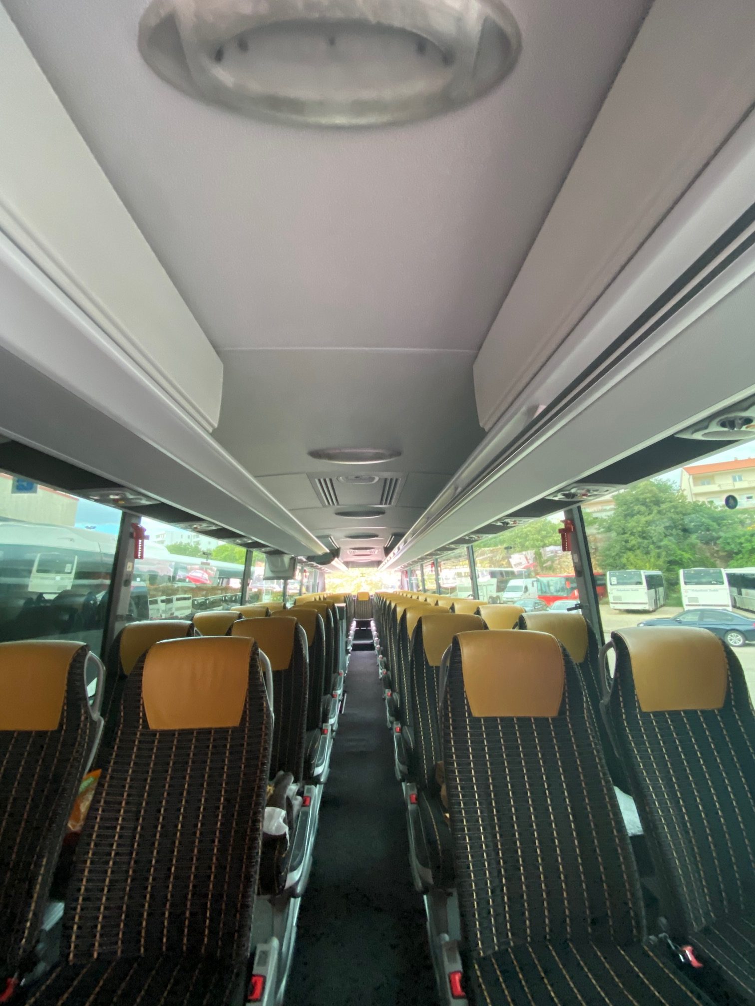 Unutrašnjost autobusa